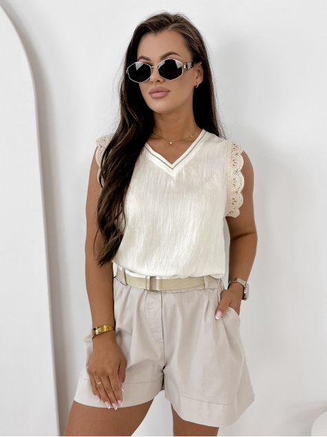 BLOUSE EZINA BEIGE