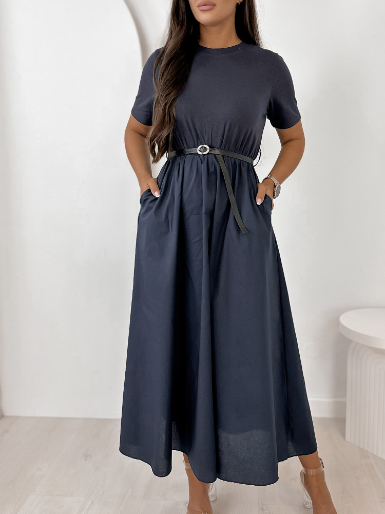 ROBE ANESSE BLEU MARINE
