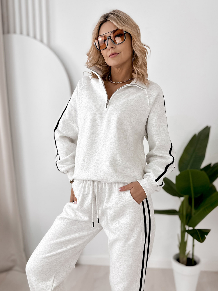 ENSEMBLE ROBE DULUTH GRIS
