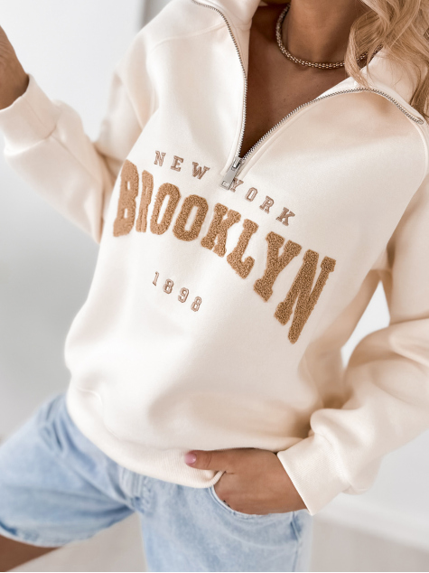 SWEATSHIRT HALSEY BEIGE