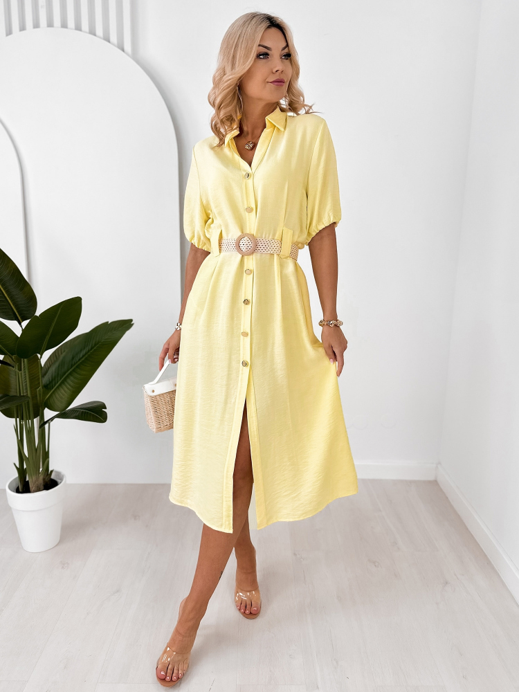 ROBE LYANNA JAUNE