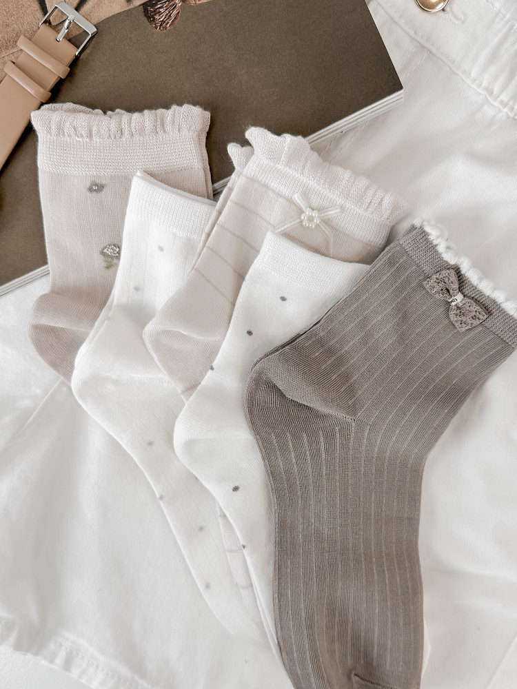 CHAUSSETTES DE CHEVILLE PAQUET DE 5 AURA ONE