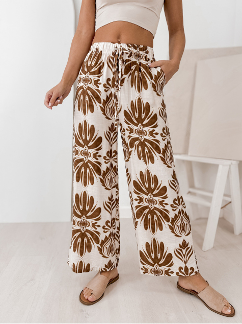 PANTALONI BOGART CARAMEL