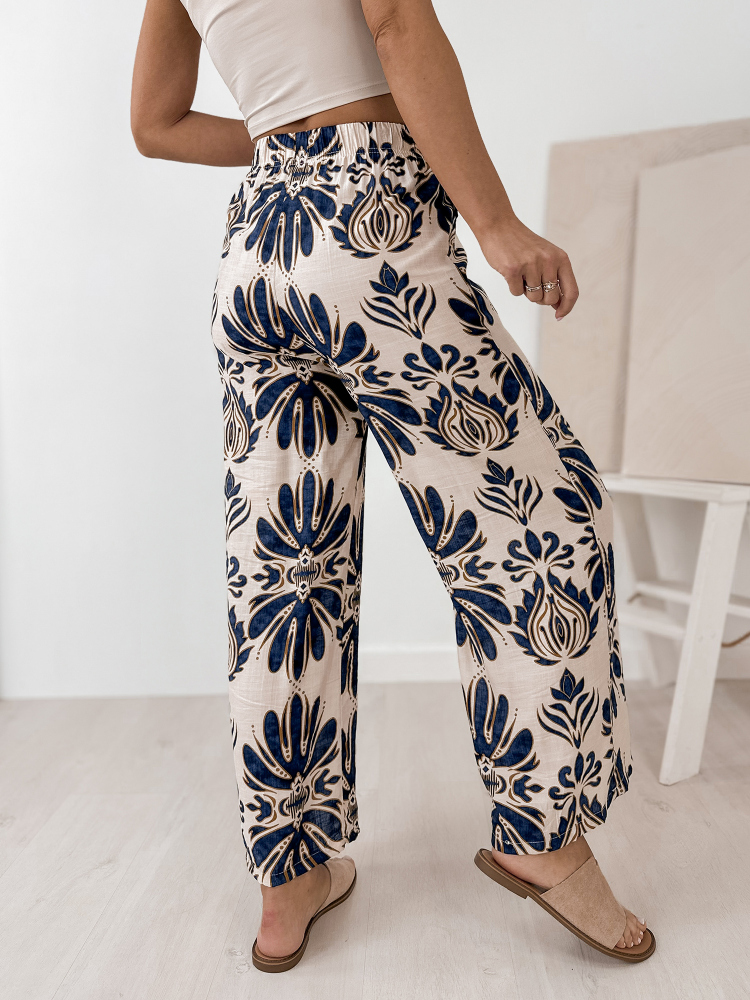 PANTALON BOGART BLEU MARINE