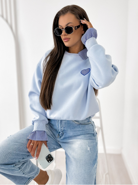 MIKINA MALLORY BLUE