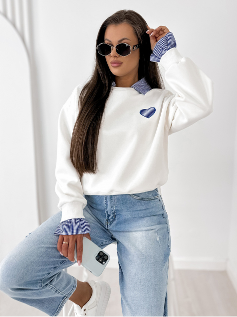 SWEATSHIRT MALLORY ECRU
