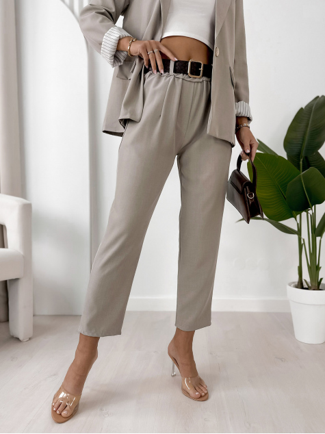 PANTS BRIGTON DARK BEIGE