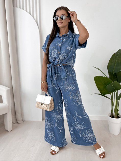SOUPRAVA NINO DARK BLUE