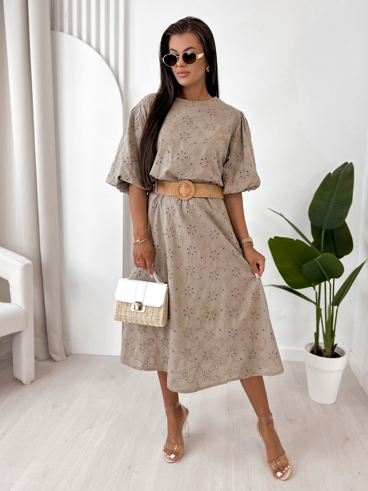 SET BETSY DARK BEIGE