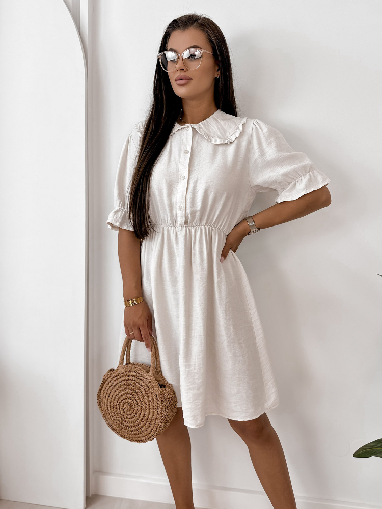 KLEID IRVING BEIGE