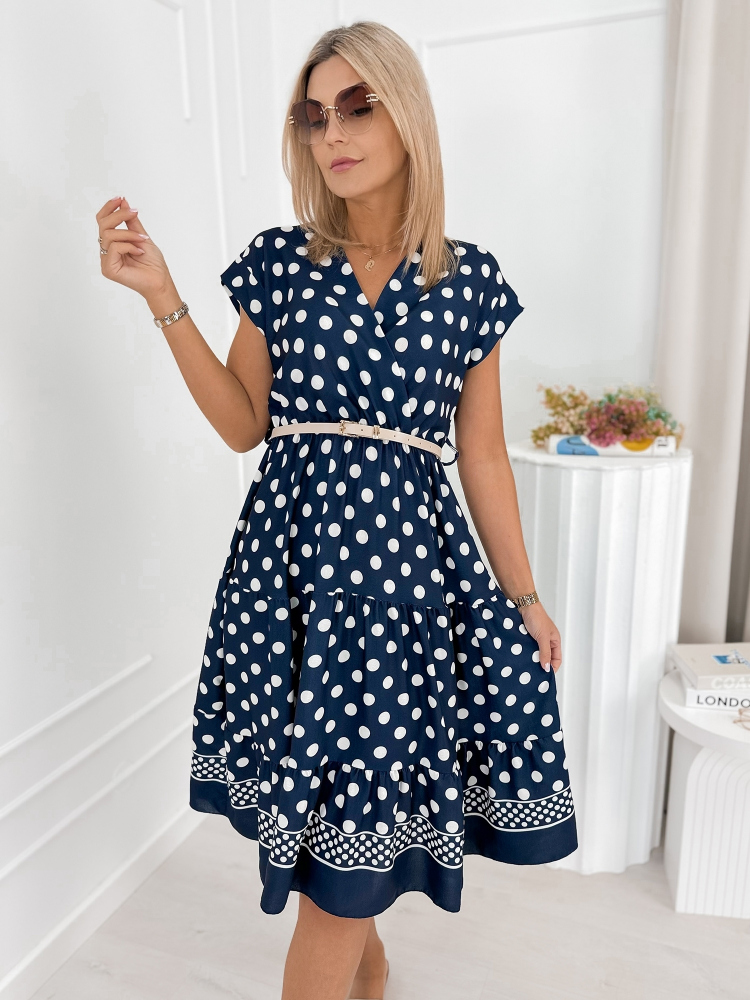 KLEID STECHPALME MARINEBLAU