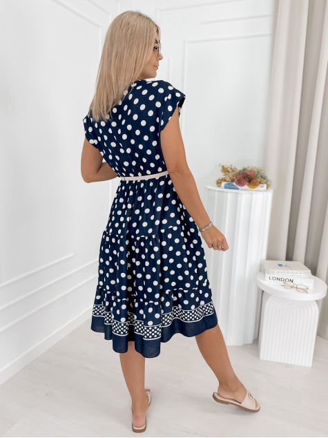 KLEID STECHPALME MARINEBLAU