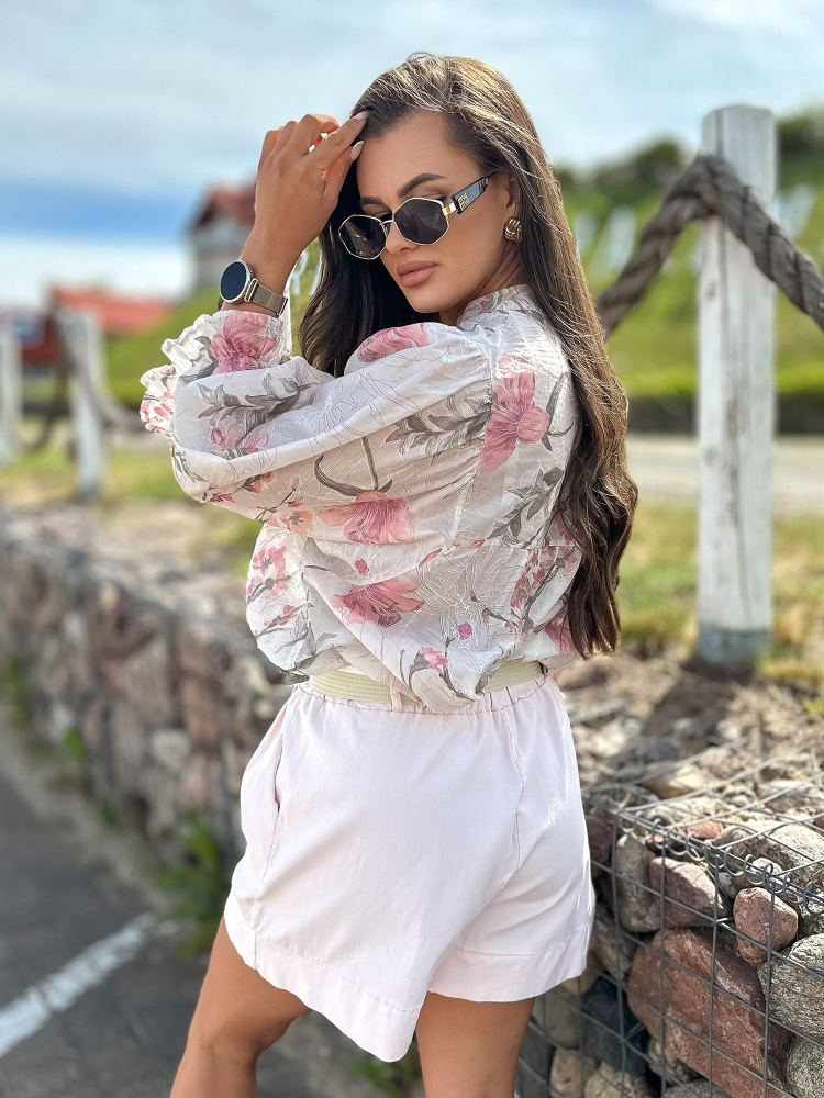 BLOUSE TWIST BEIGE