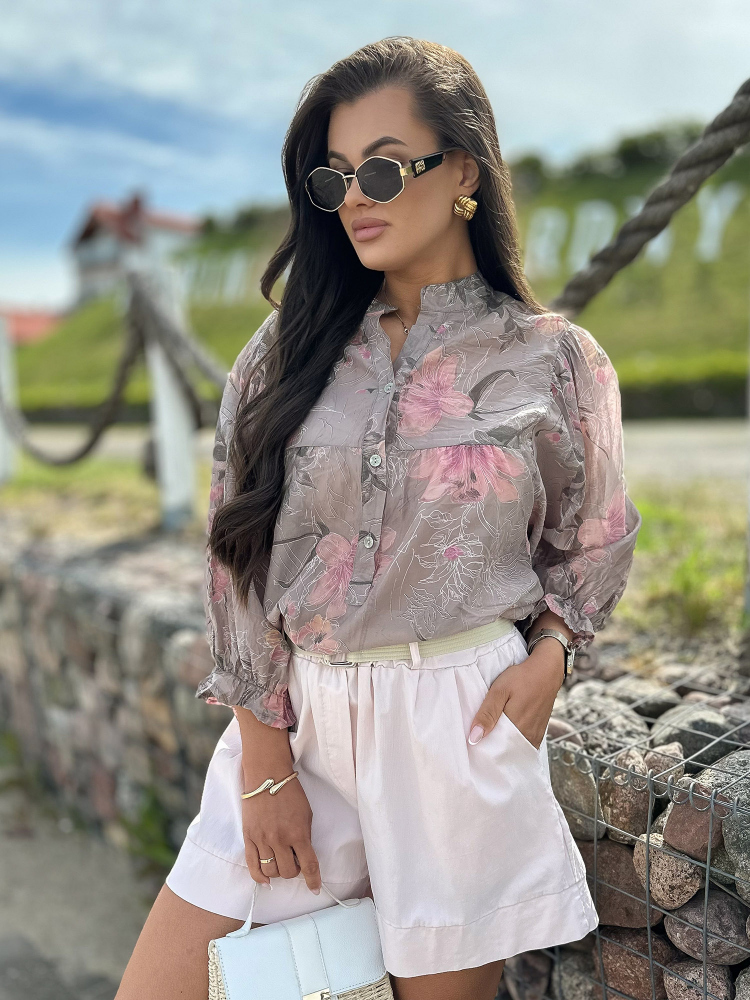 HALENKA TWIST TMAVĚ BÉŽOVÁ