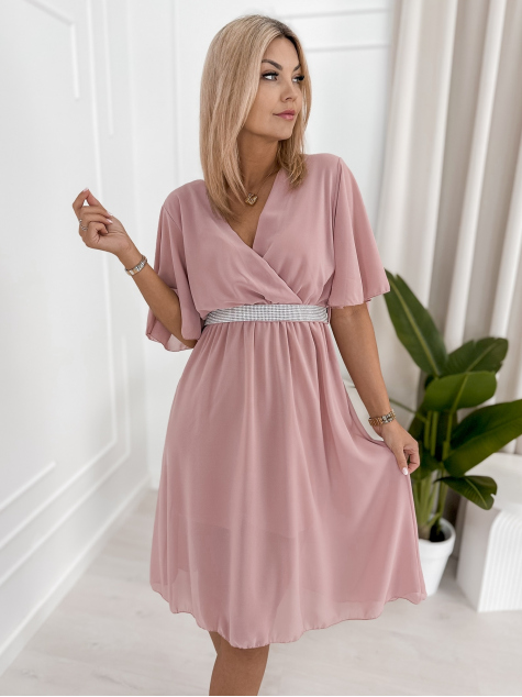 ROBE VELMA ROSE POUDRE