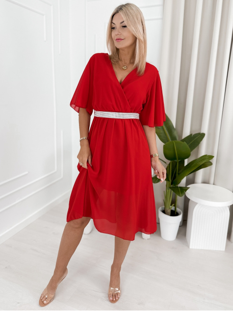 ROBE VELMA ROUGE