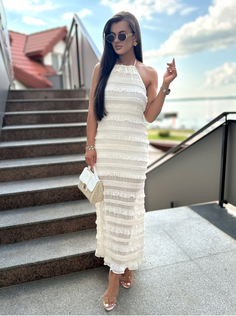 KLEID FERANDE ECRU