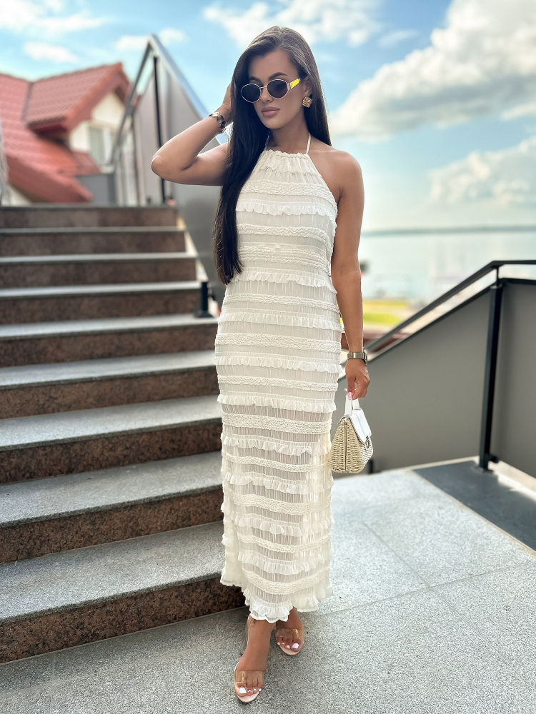 KLEID FERANDE ECRU