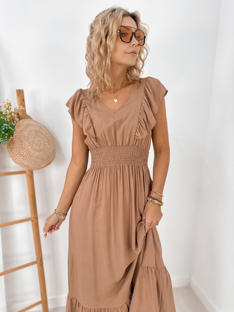 ROBE HARIGAN CARAMEL