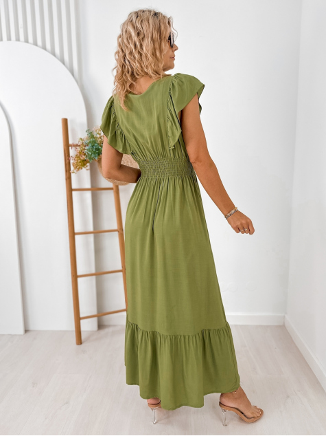 KLEID HARIGAN GRÜN