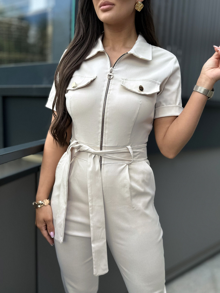 JUMPSUIT CALIGARI BEIGE