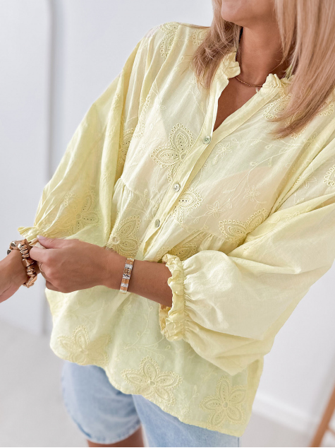 BLUSE WERTER GELBE
