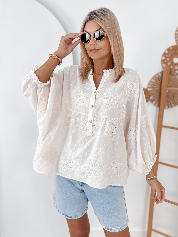 BLUSE WERTER BEIGE