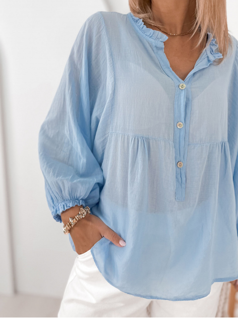BLUSE MERYL BLAU