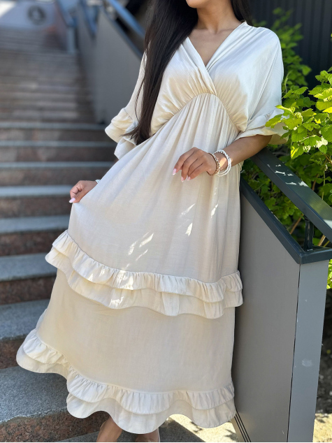 ROBE VERONIKA BEIGE