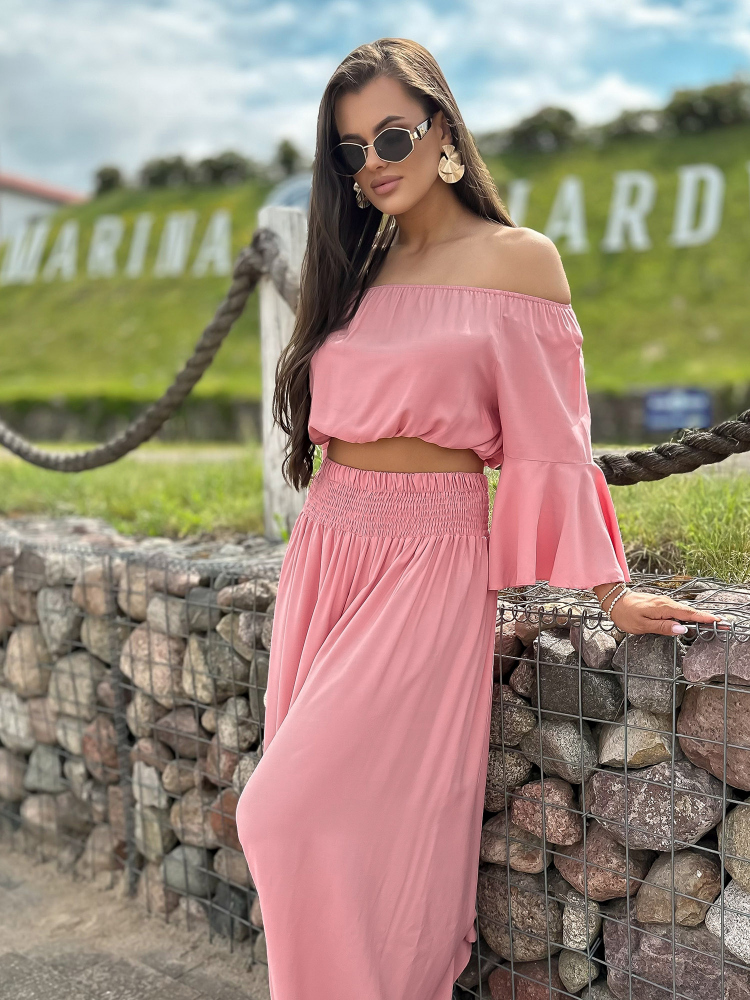 SOUPRAVA FRANKIE DIRTY PINK