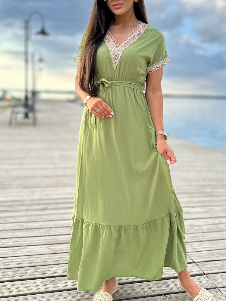 ROBE BALEY VERT