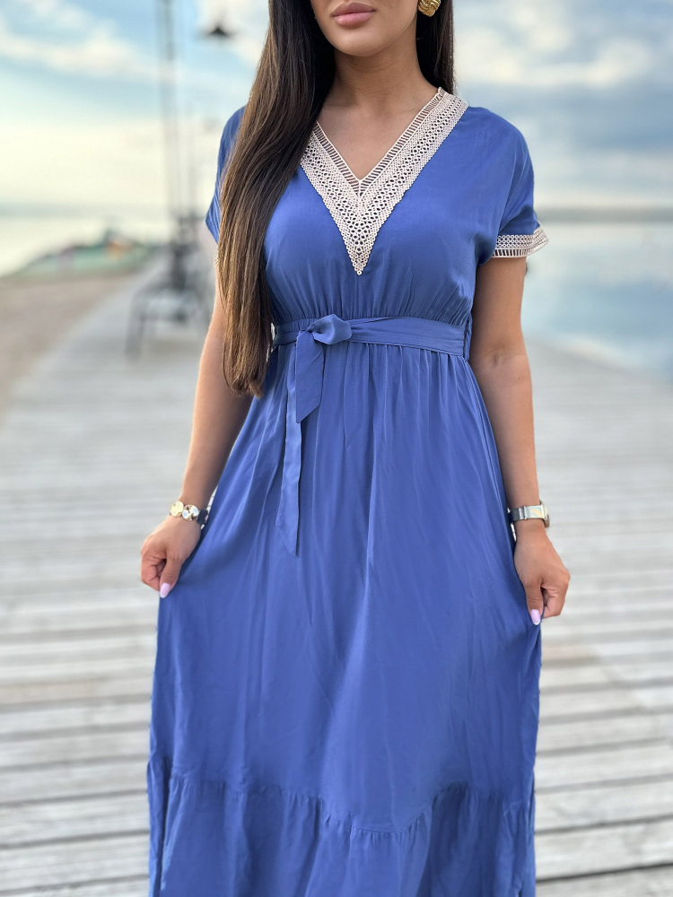 KLEID BALEY BLAU
