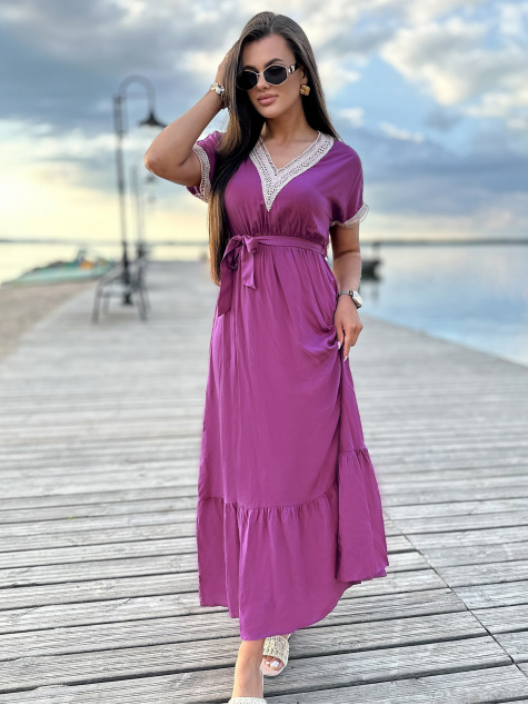 KLEID BALEY FUCHSIA