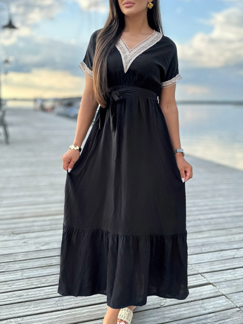 ROBE BALEY NOIR