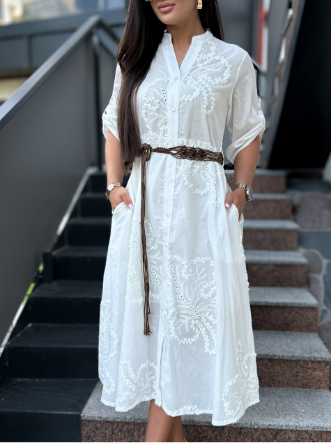 SUKNELĖ WESTLEY ECRU