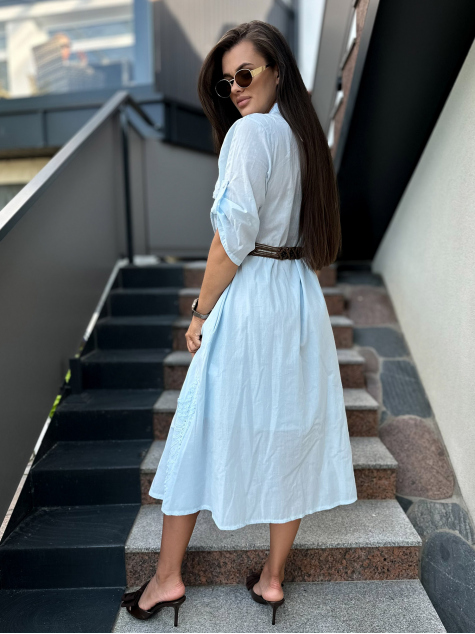 DRESS WESTLEY BLUE