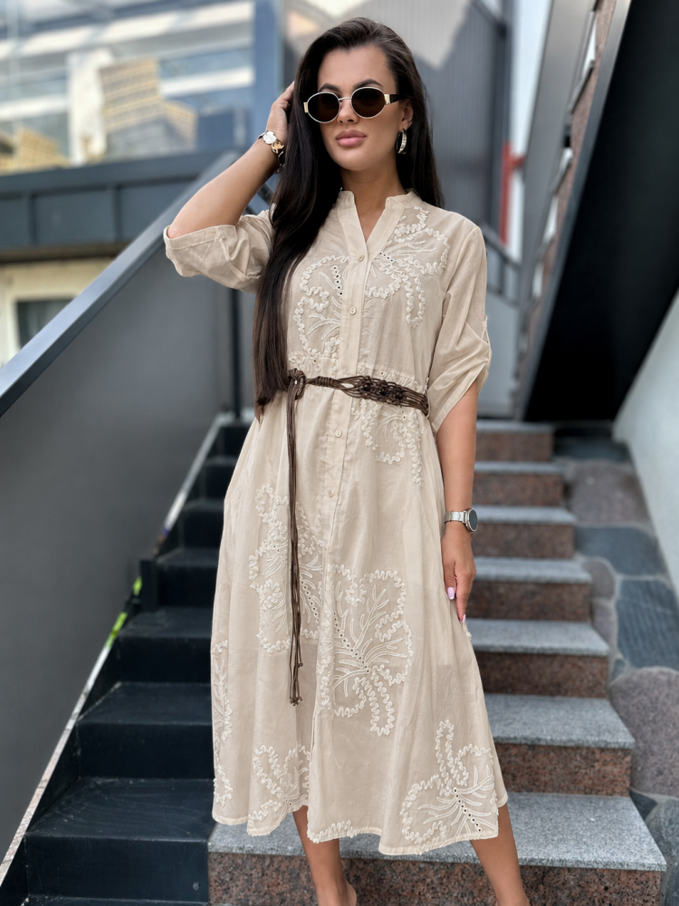 DRESS WESTLEY BEIGE