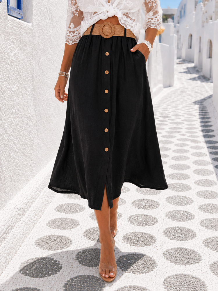 SKIRT EUDORA BLACK
