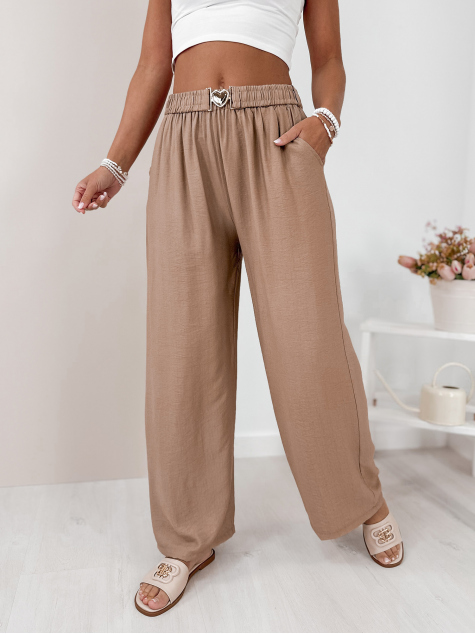 PANTALON BENJAMIN BEIGE FONCÉ