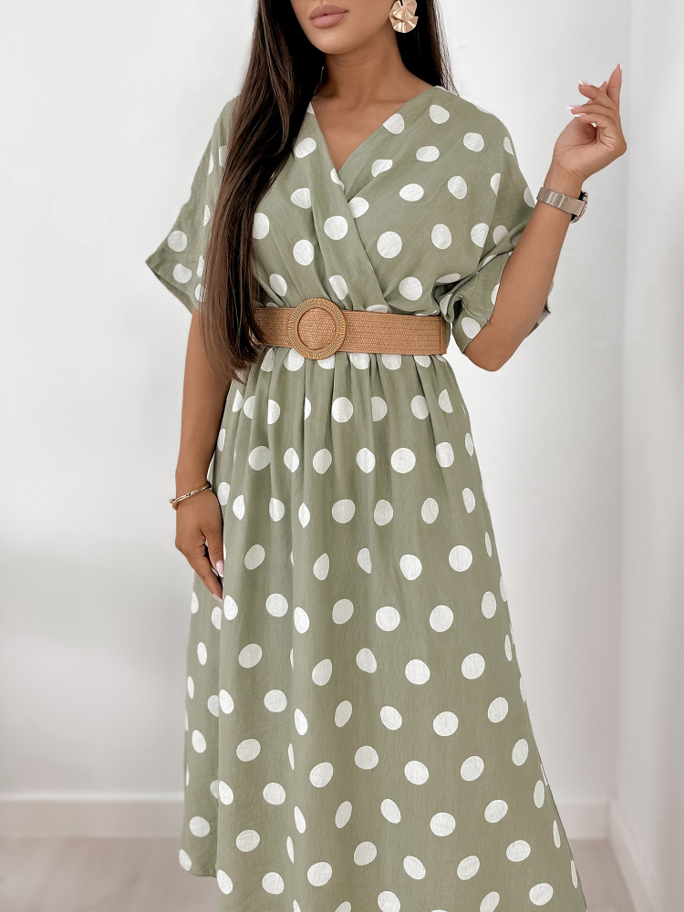 ROBE PISTACHE JOLIET