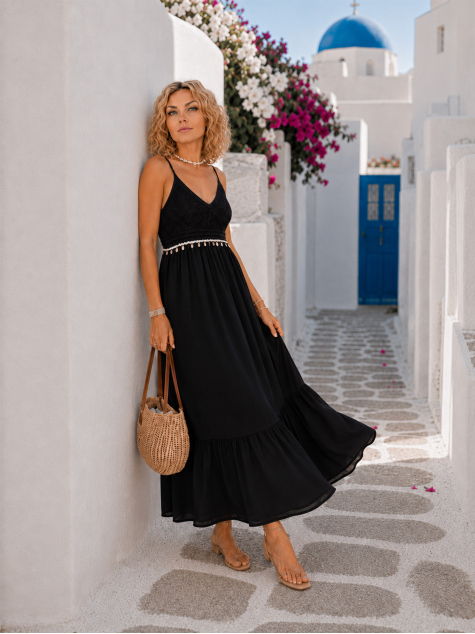 РОКЛЯ VALENTIA ЧЕРНA