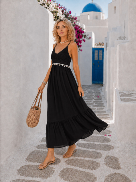 ROBE VALENTIA NOIR