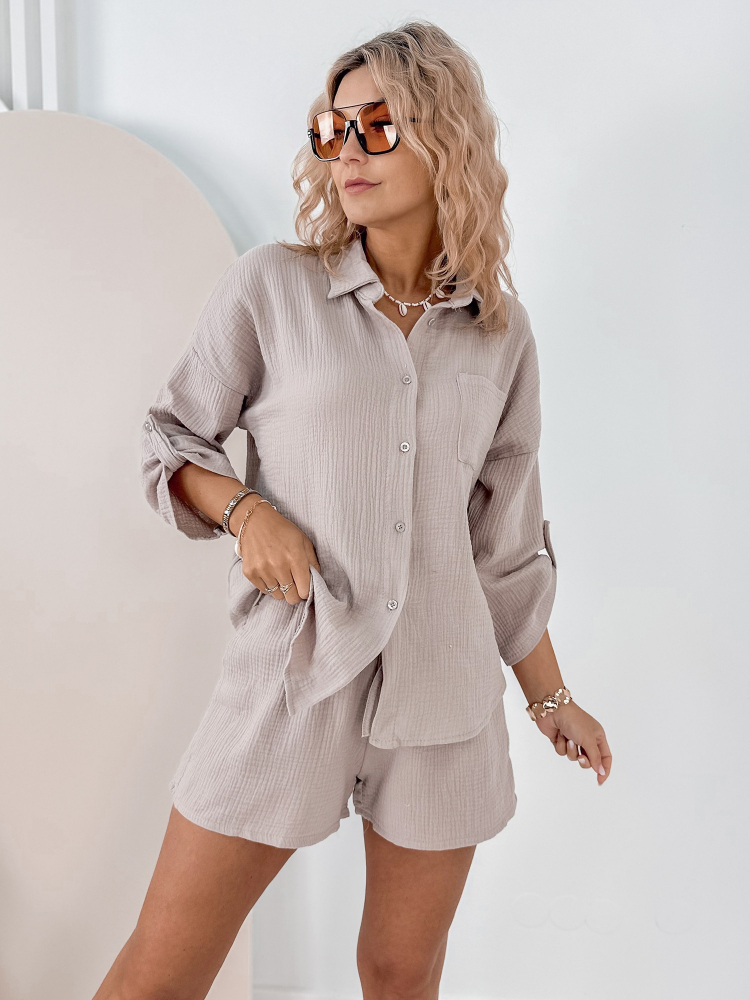 SET LANDE DUNKELBEIGER