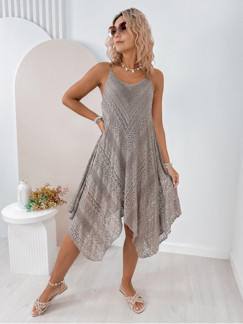 ROBE SCOTIE BEIGE FONCÉ