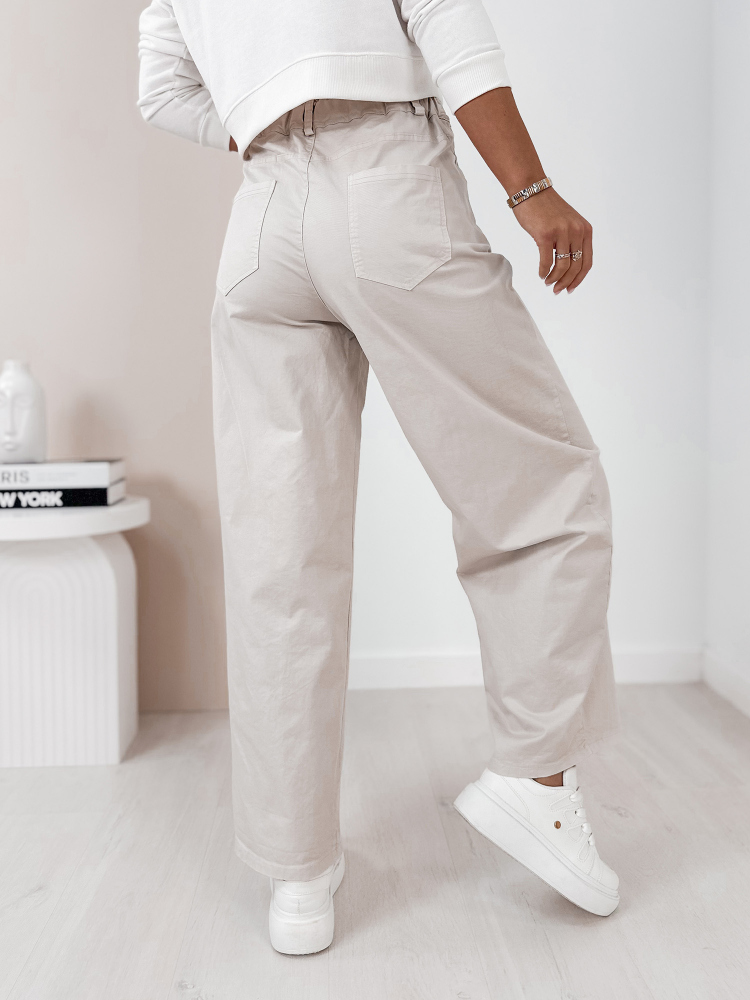 PANTALONI MILTON BEJ