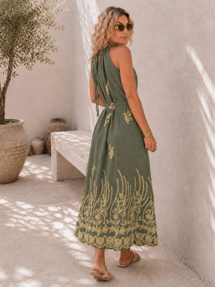 ROBE NEREA KAKI