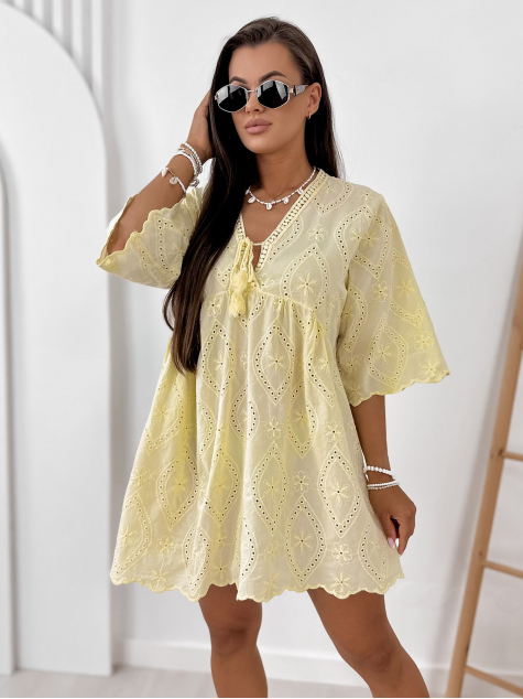 DRESS AMORES YELLOW