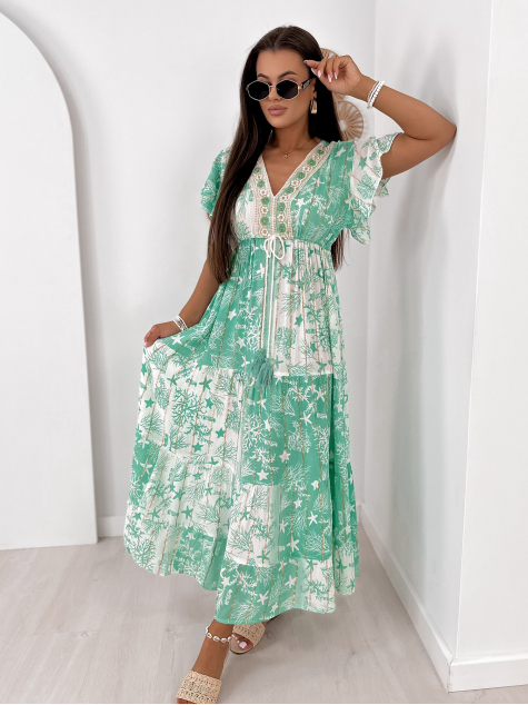 ŠATY SALTINE MÁTOVÁ