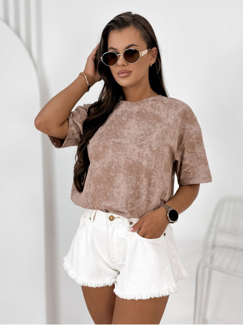 BLOUSE CAMBRE BEIGE FONCÉ