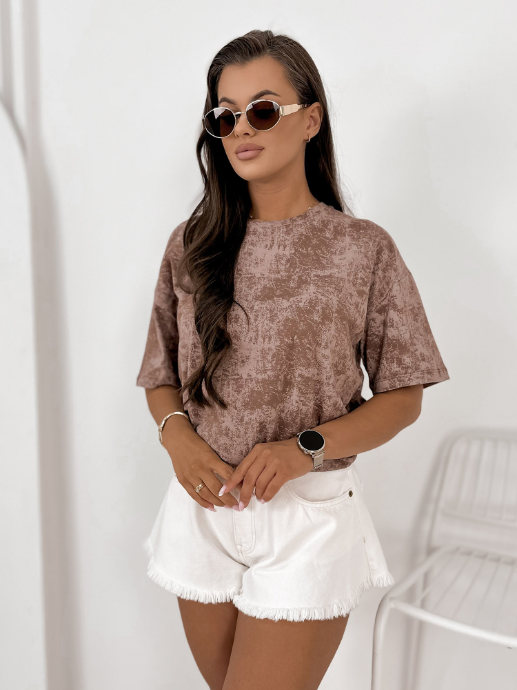 BLOUSE CAMBRE BROWN